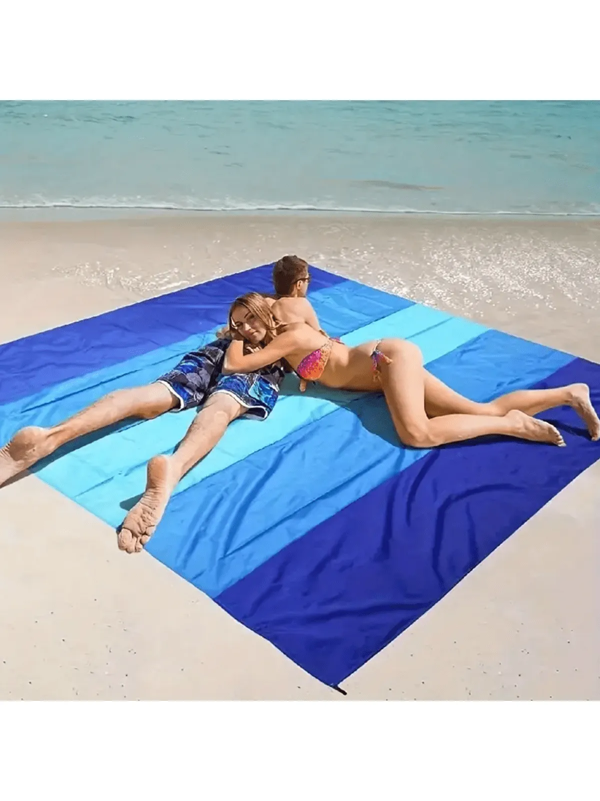 1PC Camping Three Color Picnic Mat Mini Waterproof Plaid Cloth Moisture-Proof Beach Blanket Beach Towel