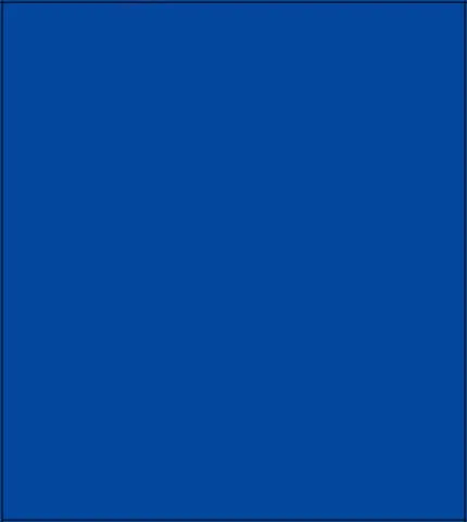 60" Round Oilcloth Tablecloth in Solid Blue