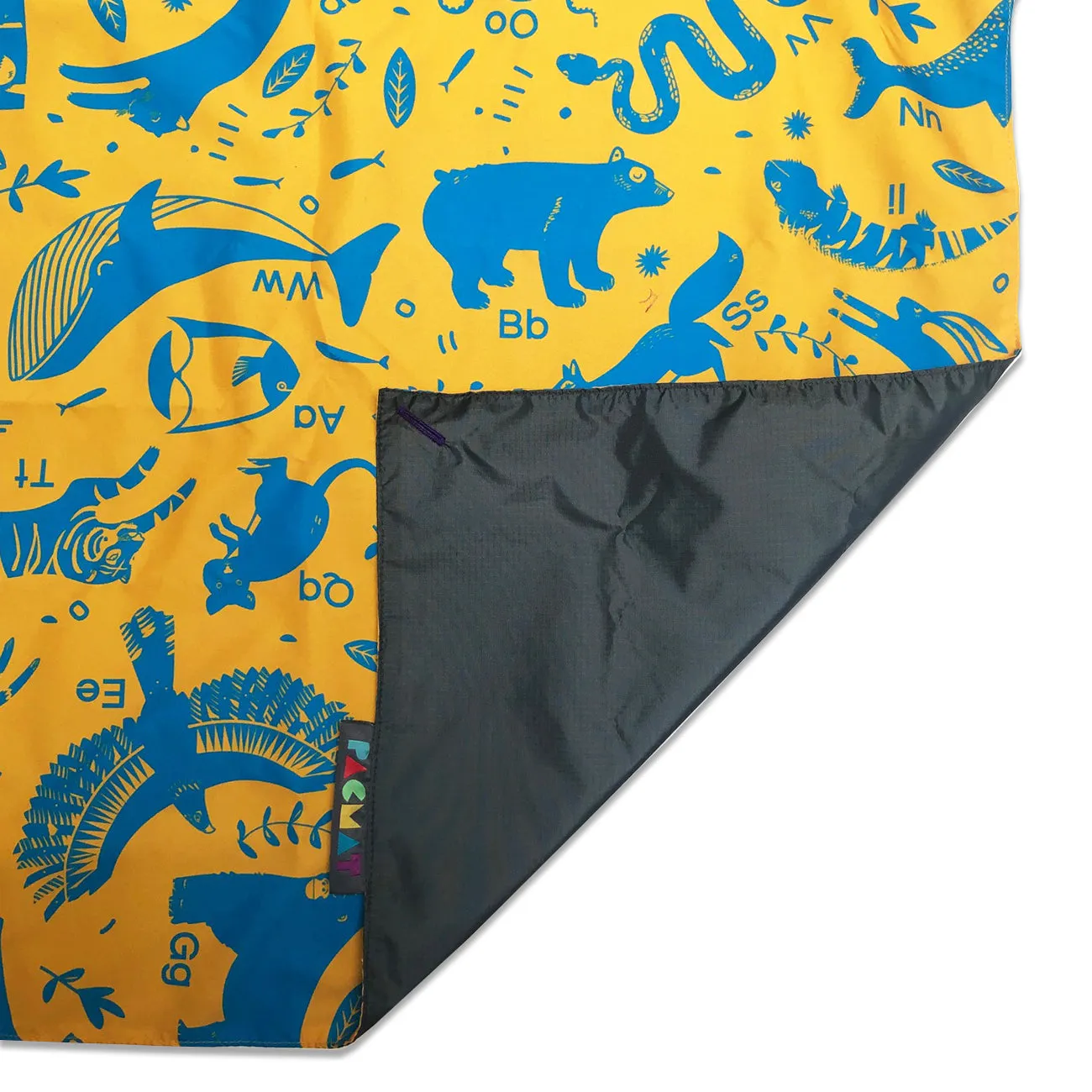 Animal Alphabet Family PACMAT Picnic Blanket