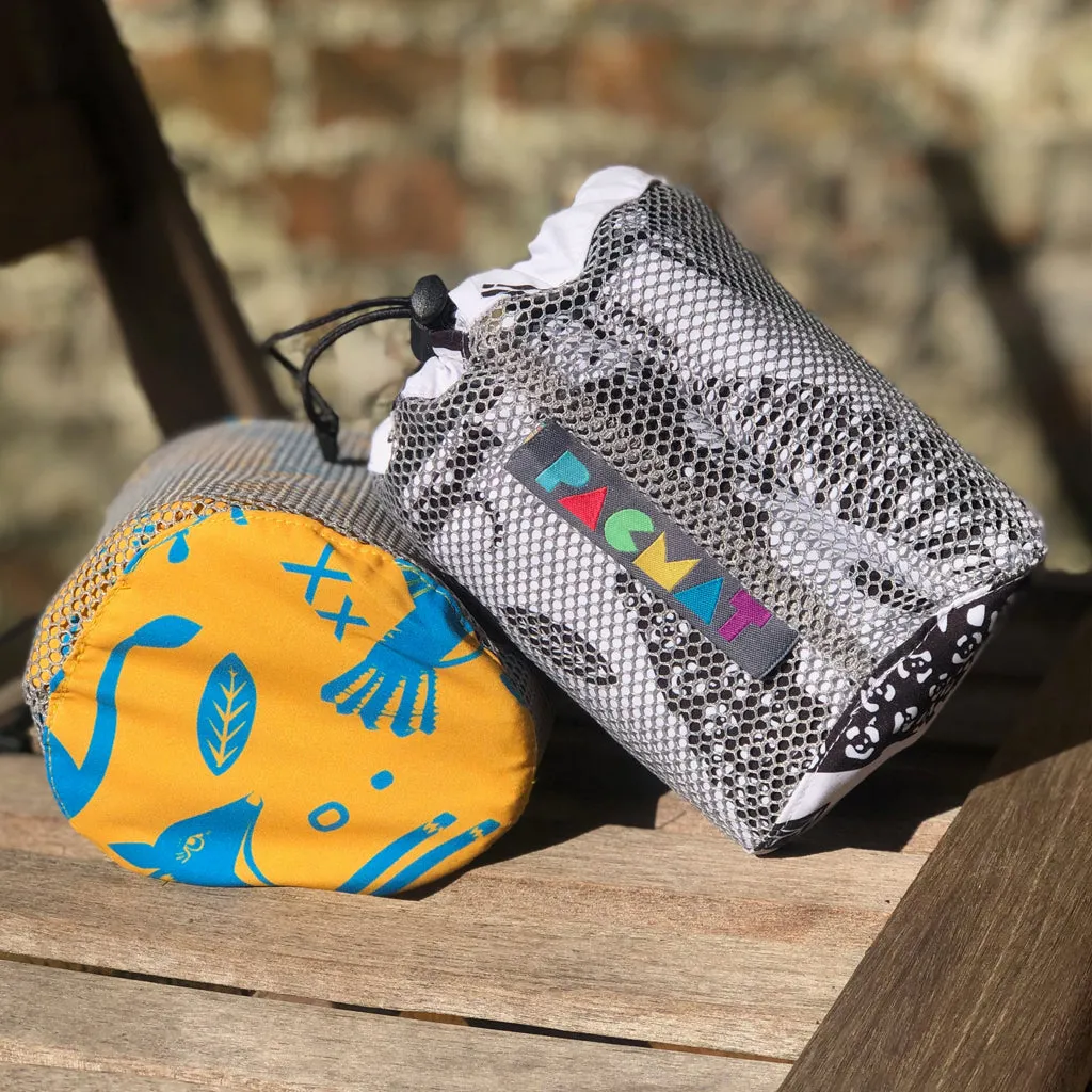 Animal Alphabet Family PACMAT Picnic Blanket
