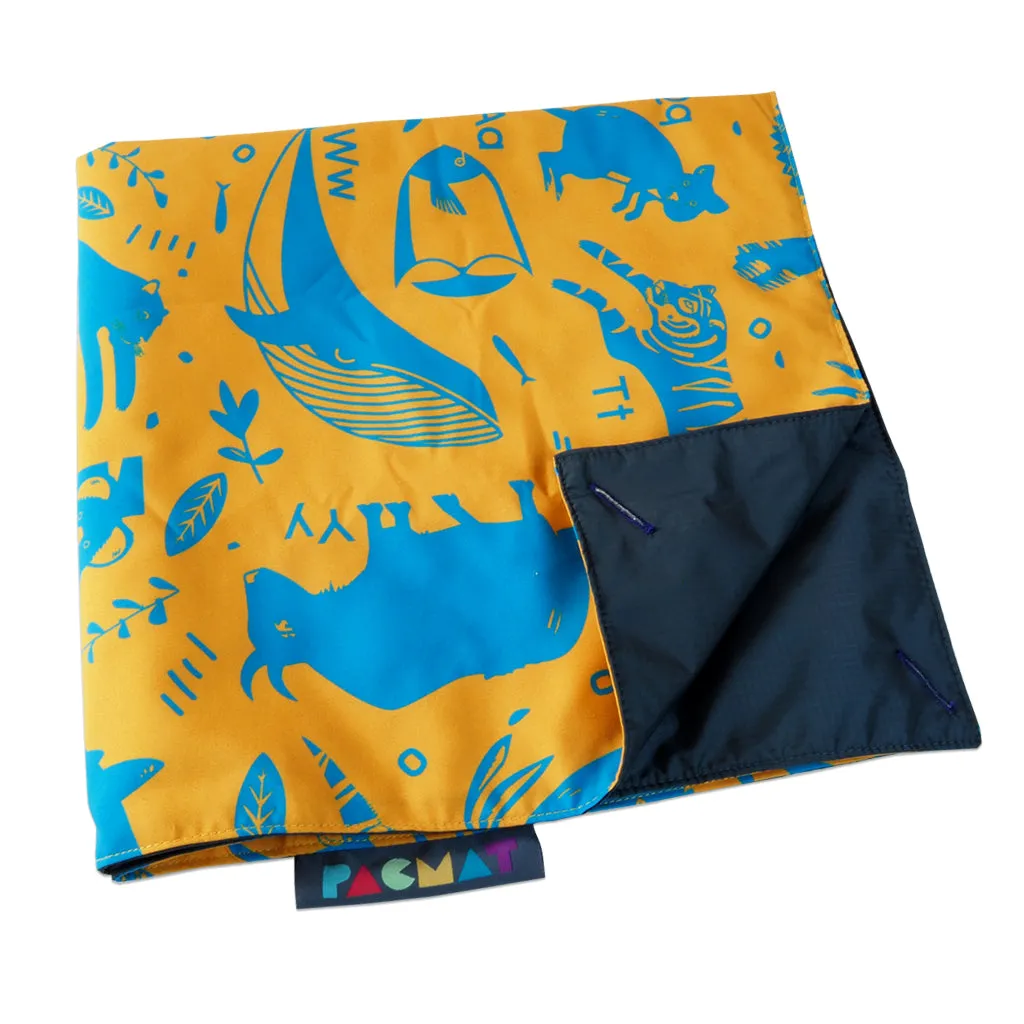Animal Alphabet Family PACMAT Picnic Blanket