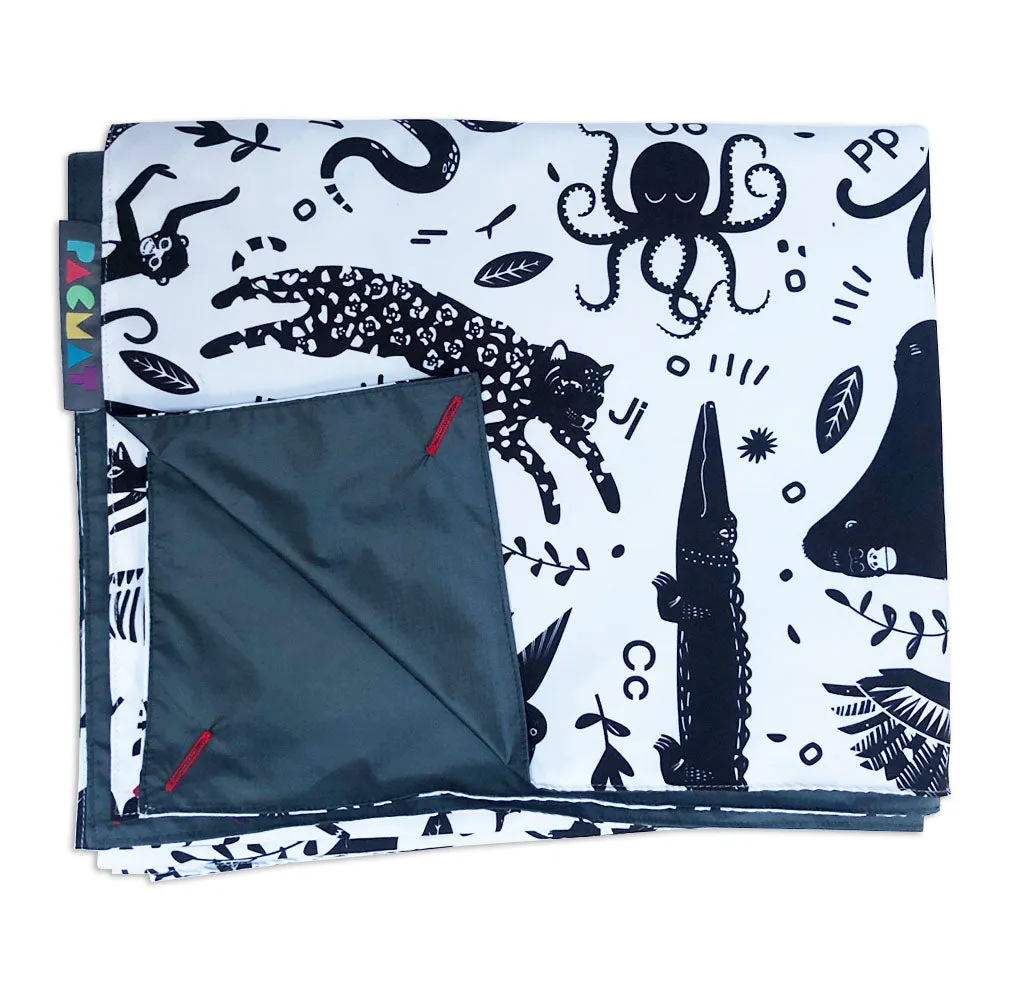 Animal Alphabet Family PACMAT Picnic Blanket