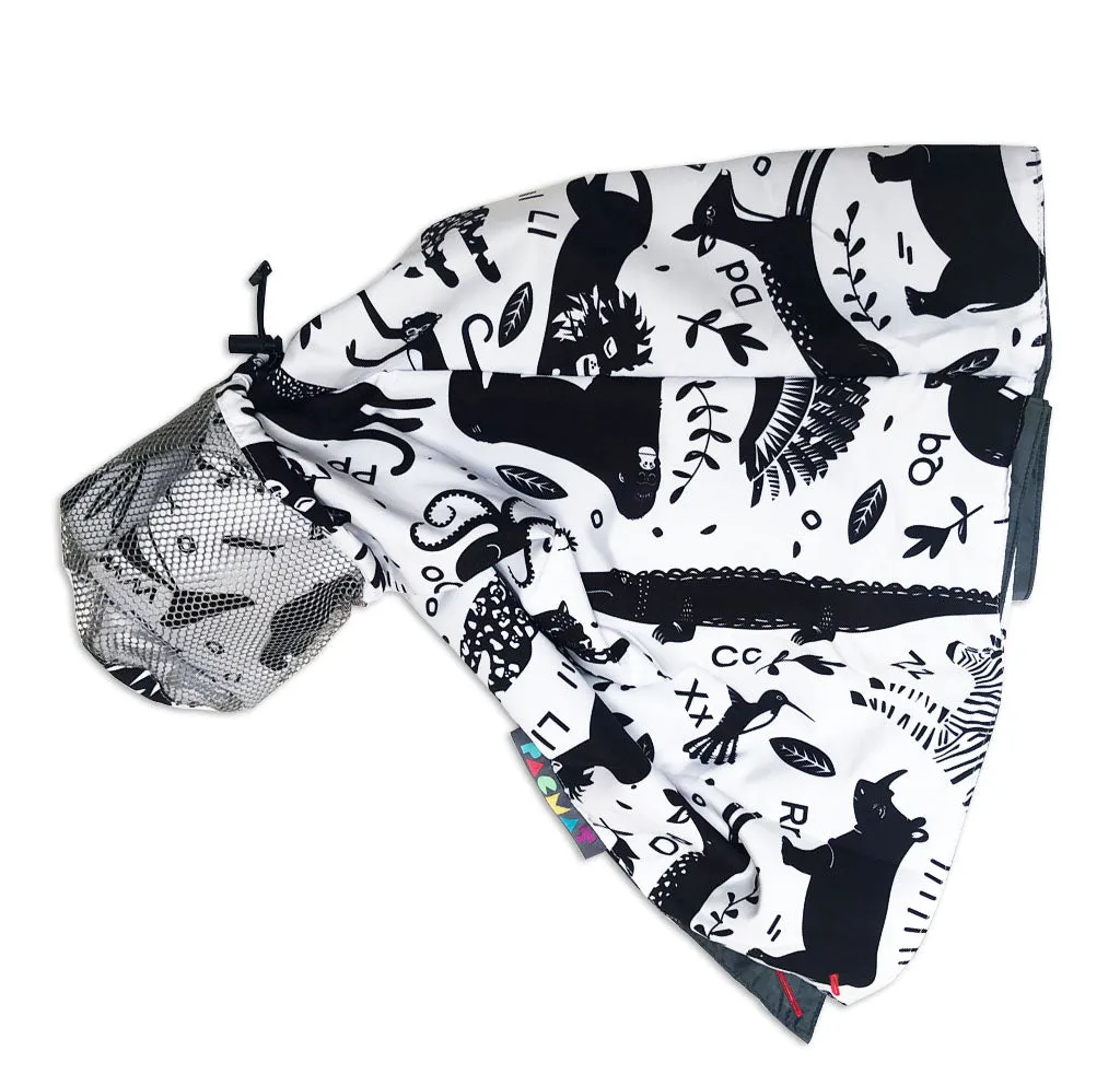 Animal Alphabet Family PACMAT Picnic Blanket