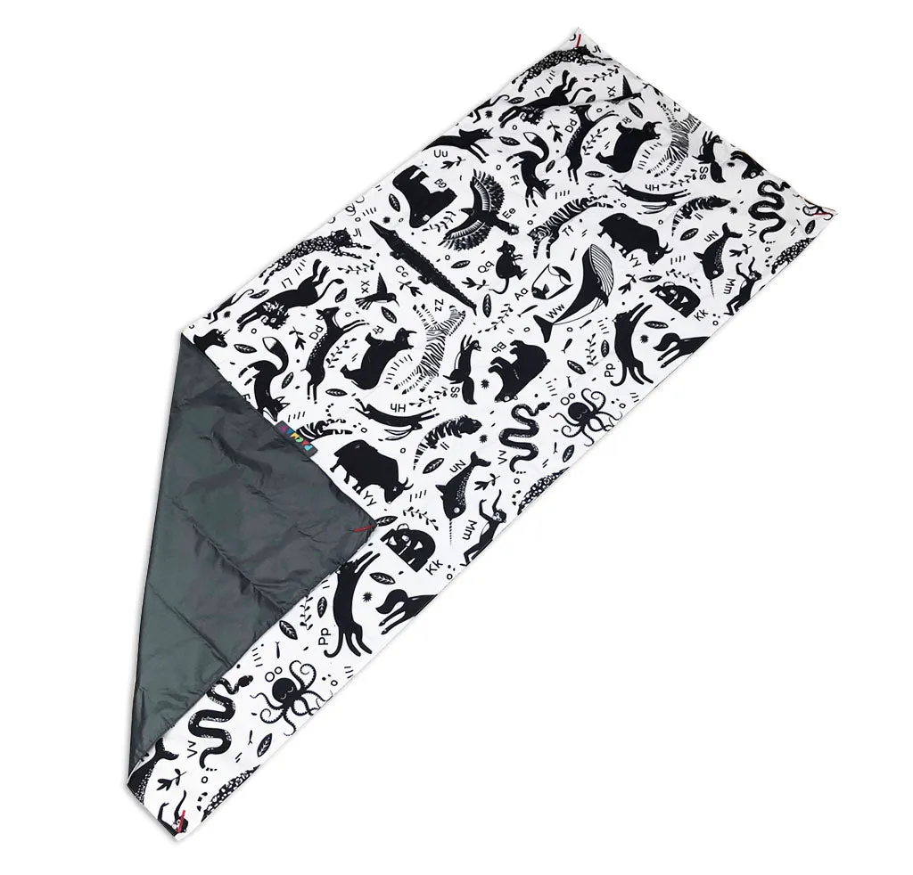 Animal Alphabet Solo PACMAT Picnic Blanket