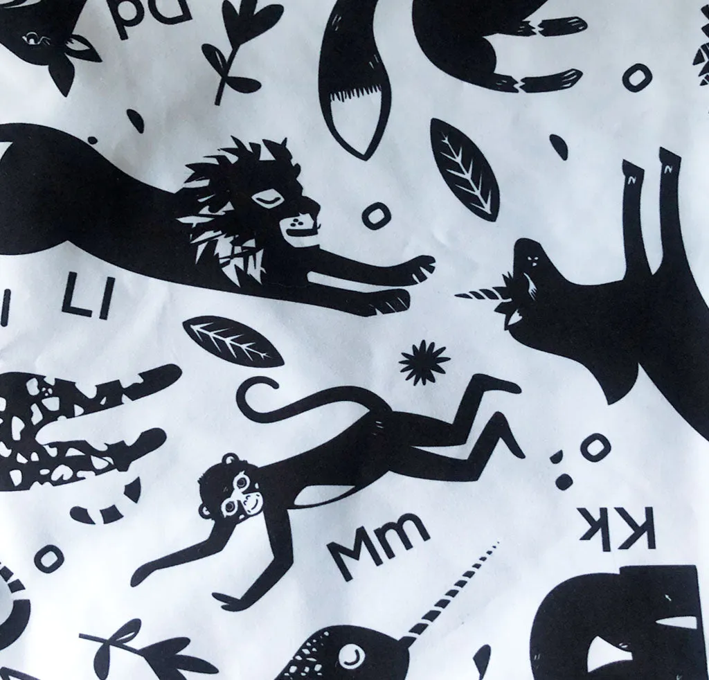 Animal Alphabet Solo PACMAT Picnic Blanket
