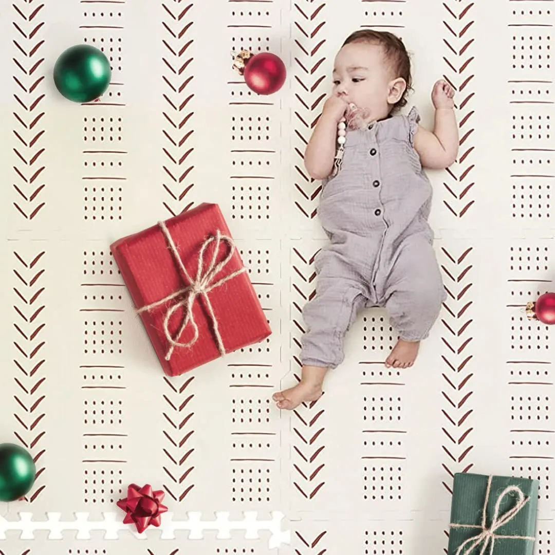 Baby Play Mat - Extra Large, Non-Toxic Foam Play Mat With Soft