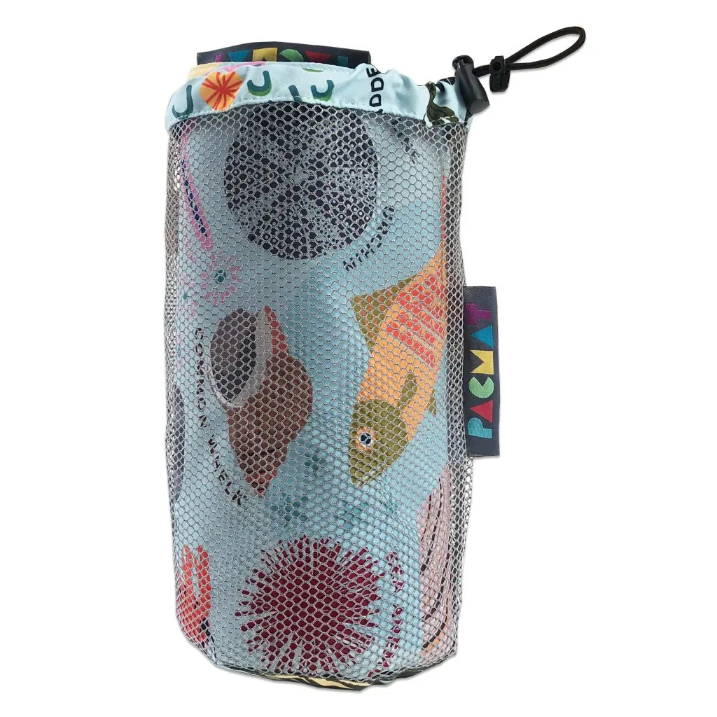 Beach Print, Recycled Material, Waterproof Picnic Blanket, XL