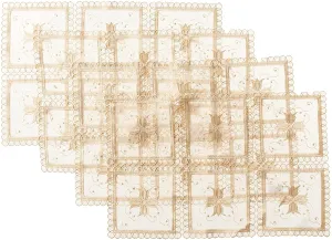 Blossom Exquisite Lace Pattern Decorative Place Mats