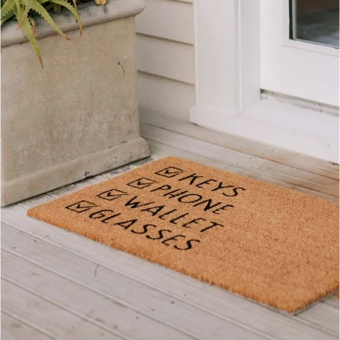 Checklist Doormat