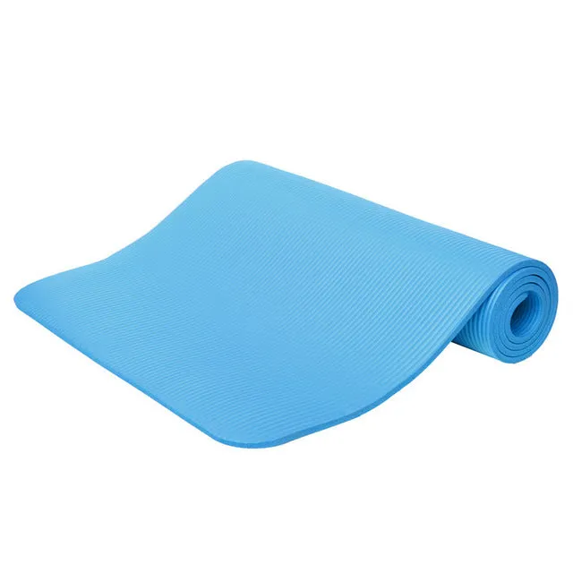 Fitness 10mm Thickess Non-Slip Yoga Mat Sport Pad Gym Soft Pilates Mats Foldable Pads for Body Building Training Exercises