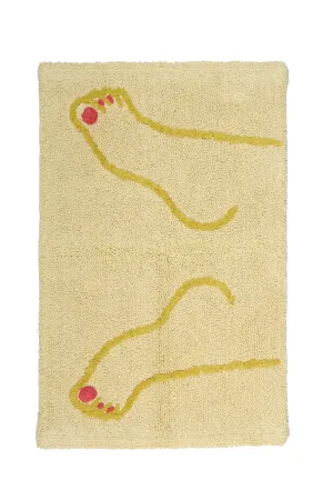 Footsie Bathmat (Yellow)