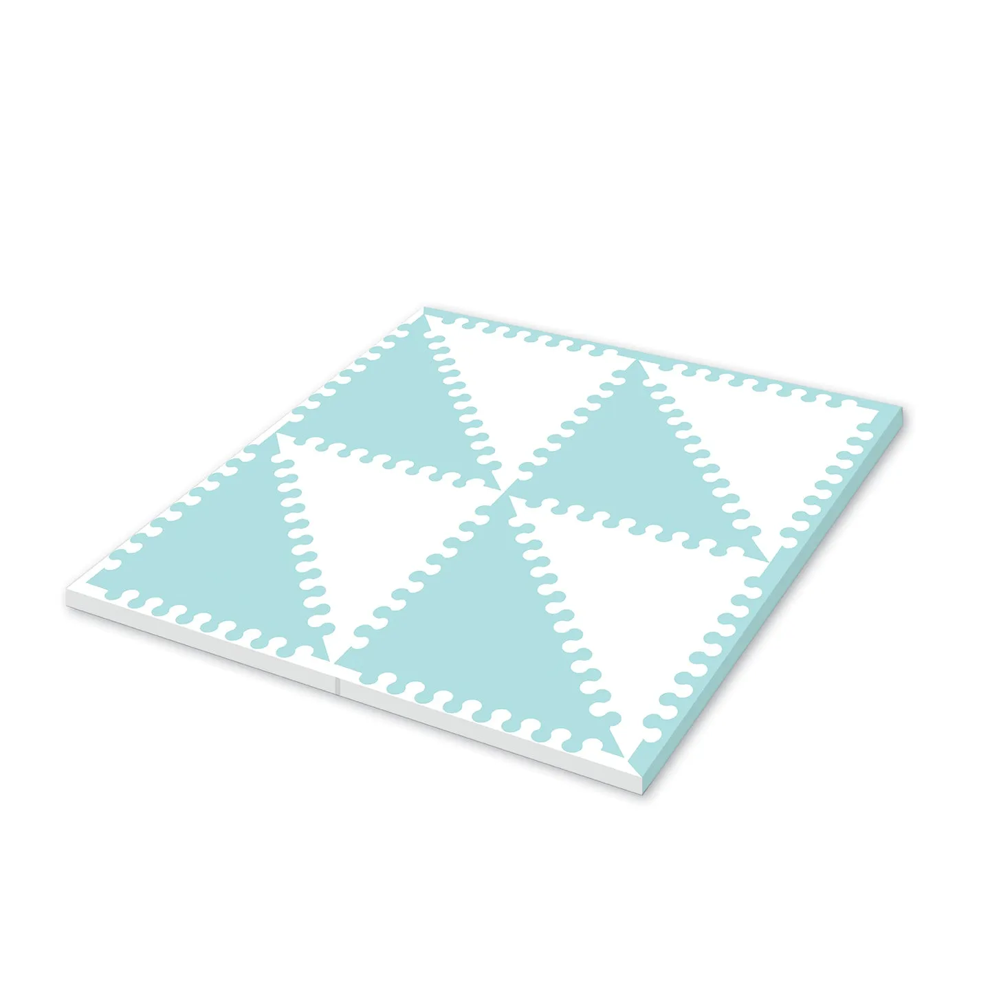 Gelli Mats | Neutral Blues Comfort Playtime Foam 72PC Gelli Mat