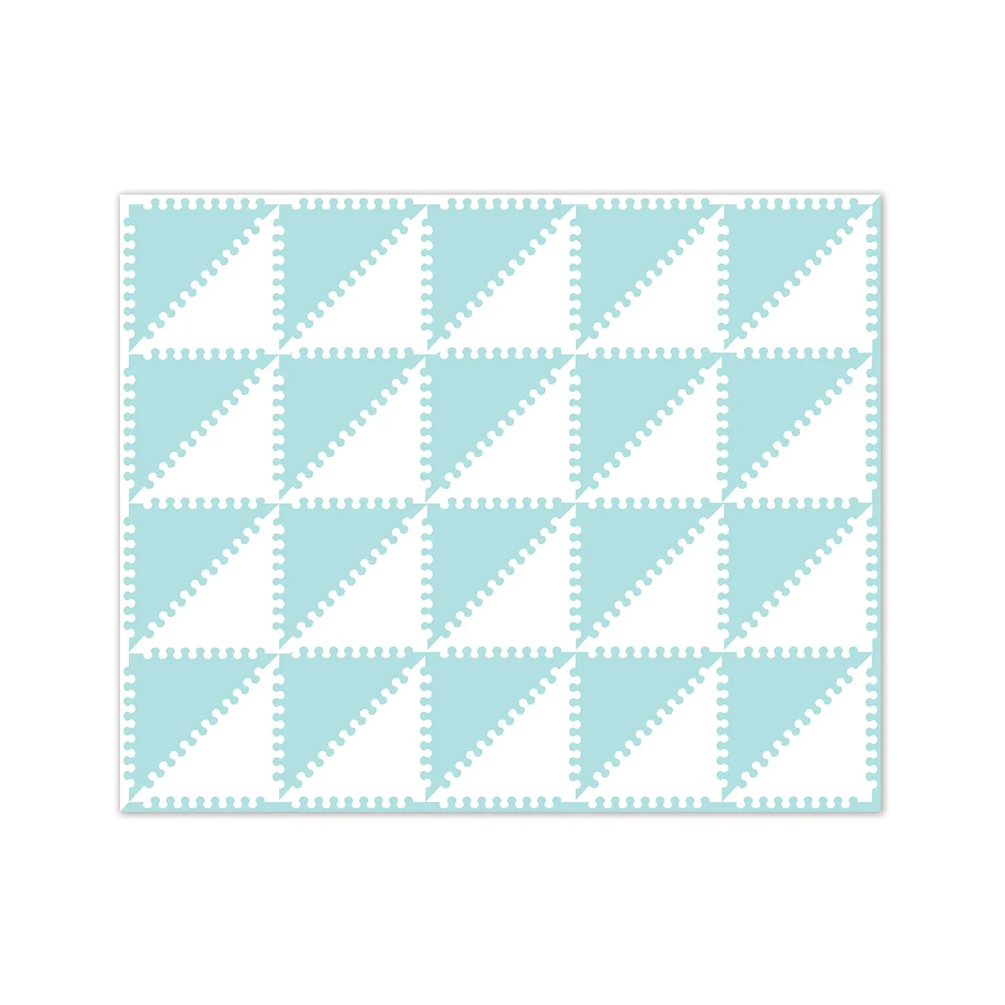 Gelli Mats | Neutral Blues Comfort Playtime Foam 72PC Gelli Mat