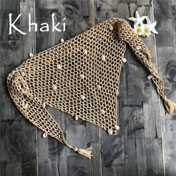 Hand Weave Fishnet Beach Wrap