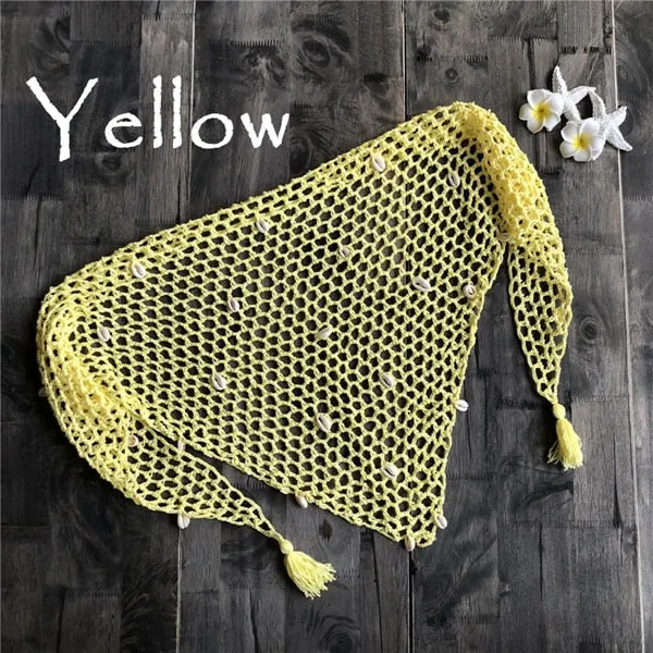 Hand Weave Fishnet Beach Wrap