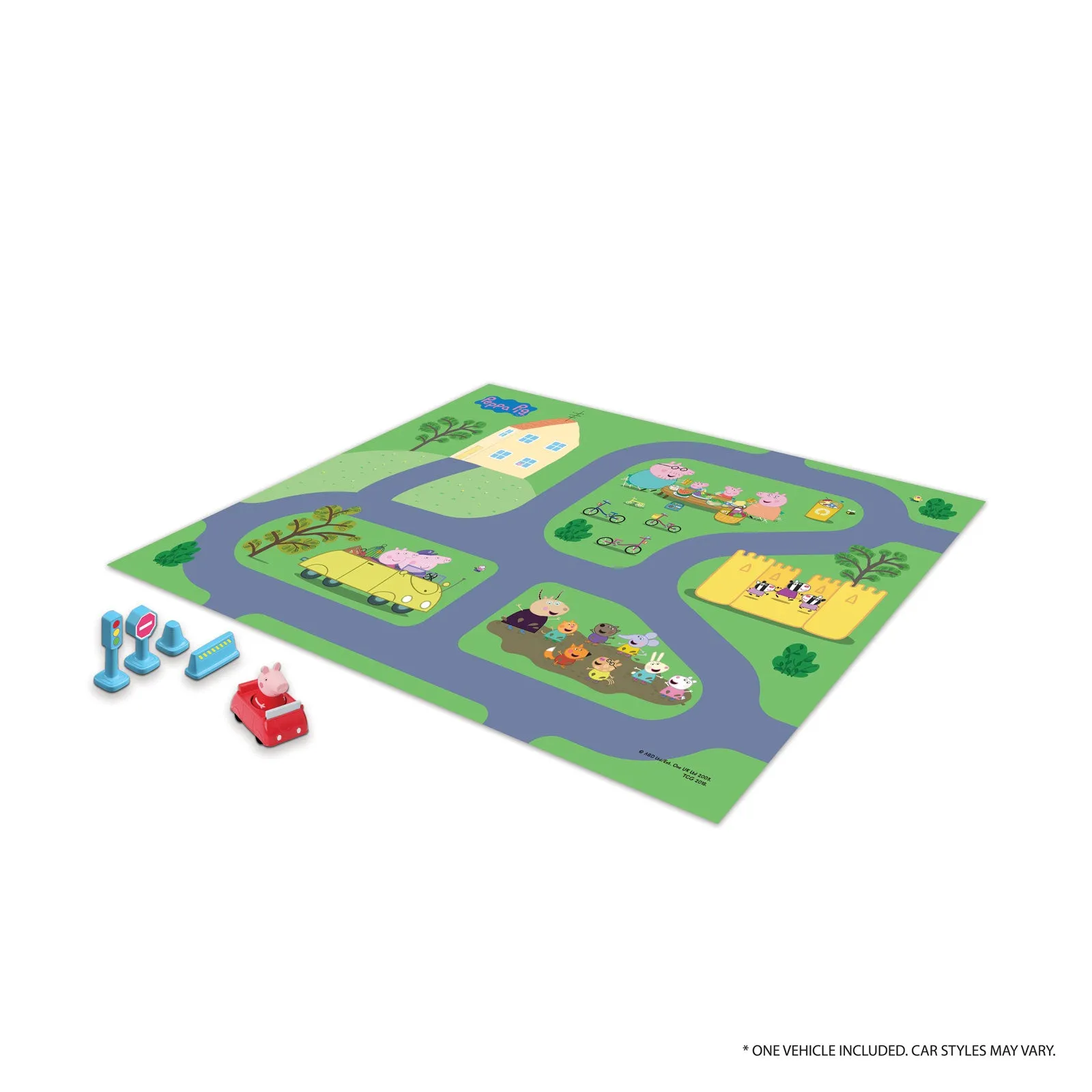 Imaginmat | Peppa Pig Imaginmat Deluxe One Vehicle