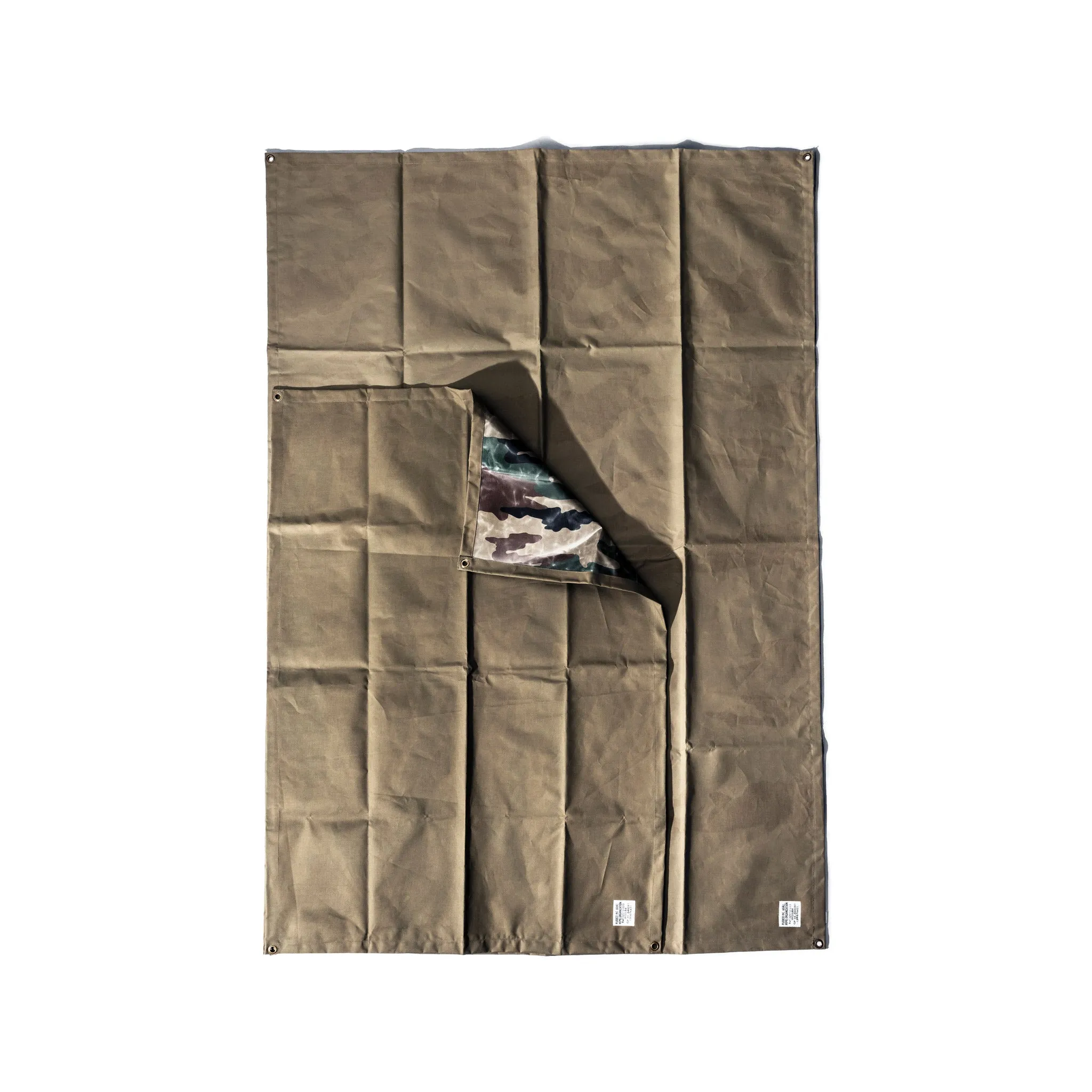 LAMINATED FABRIC MAT - LARGE OLIVE