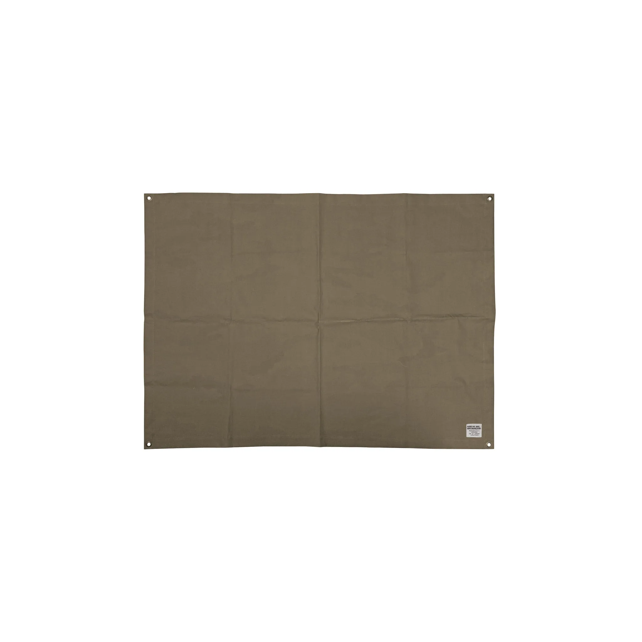 LAMINATED FABRIC MAT - SMALL OLIVE