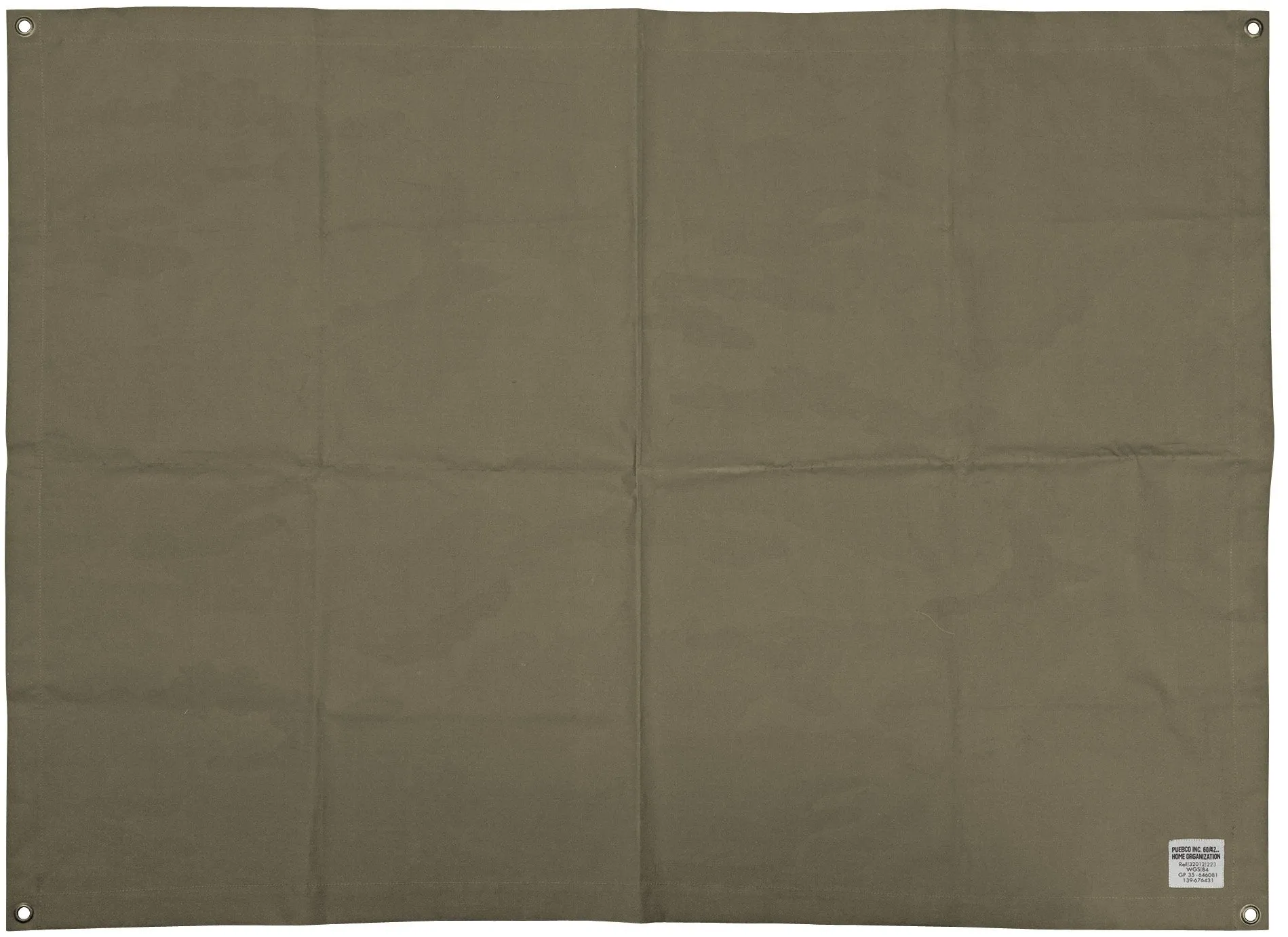 LAMINATED FABRIC MAT - SMALL OLIVE
