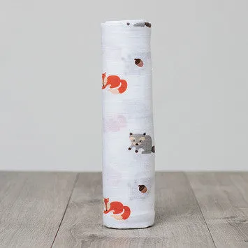 Lulujo Baby™  Forest Friends Muslin Cotton Swaddling Blanket by Mary Meyer
