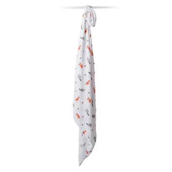 Lulujo Baby™  Forest Friends Muslin Cotton Swaddling Blanket by Mary Meyer
