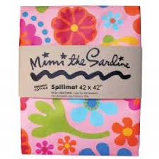Mimi the Sardine Spill Mat - Pink Flora