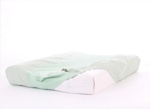 Nobodinoz Changing Cover Calma White Bubble Aqua