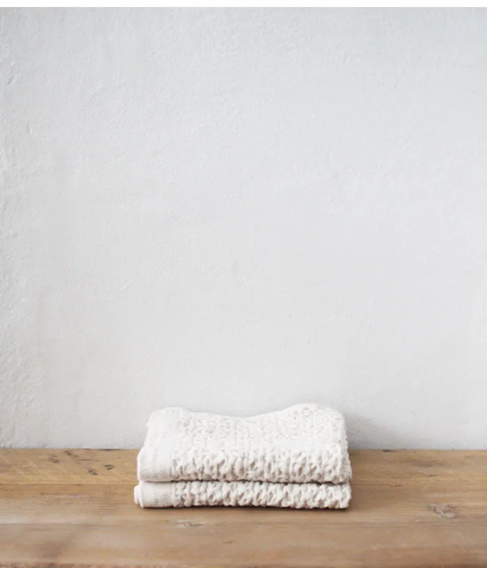 Organic Cotton & Linen Waffle Towel