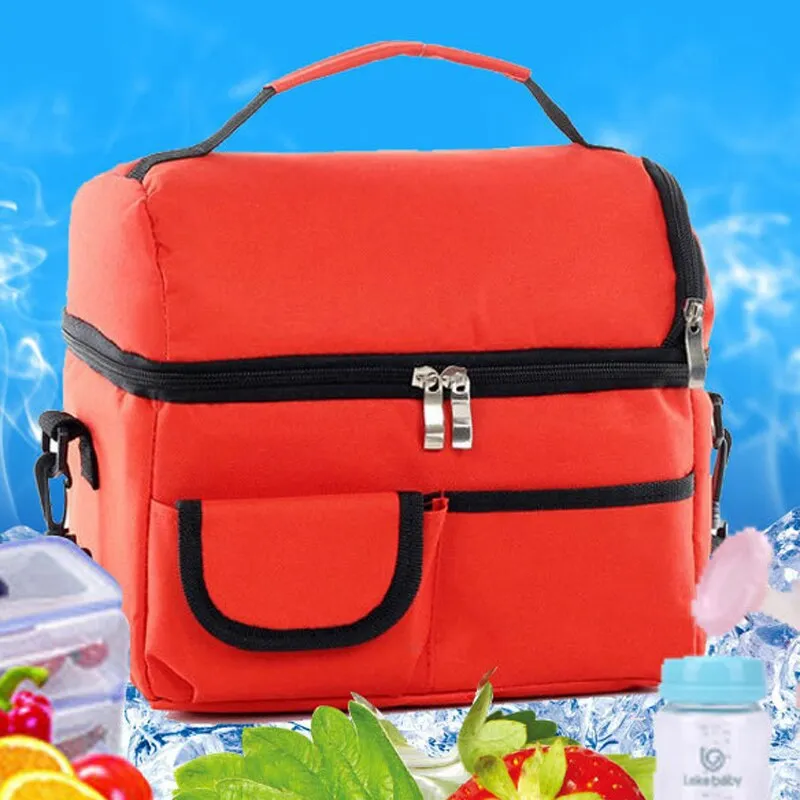 Picnic Cooler case Insulated Bags Storage Container