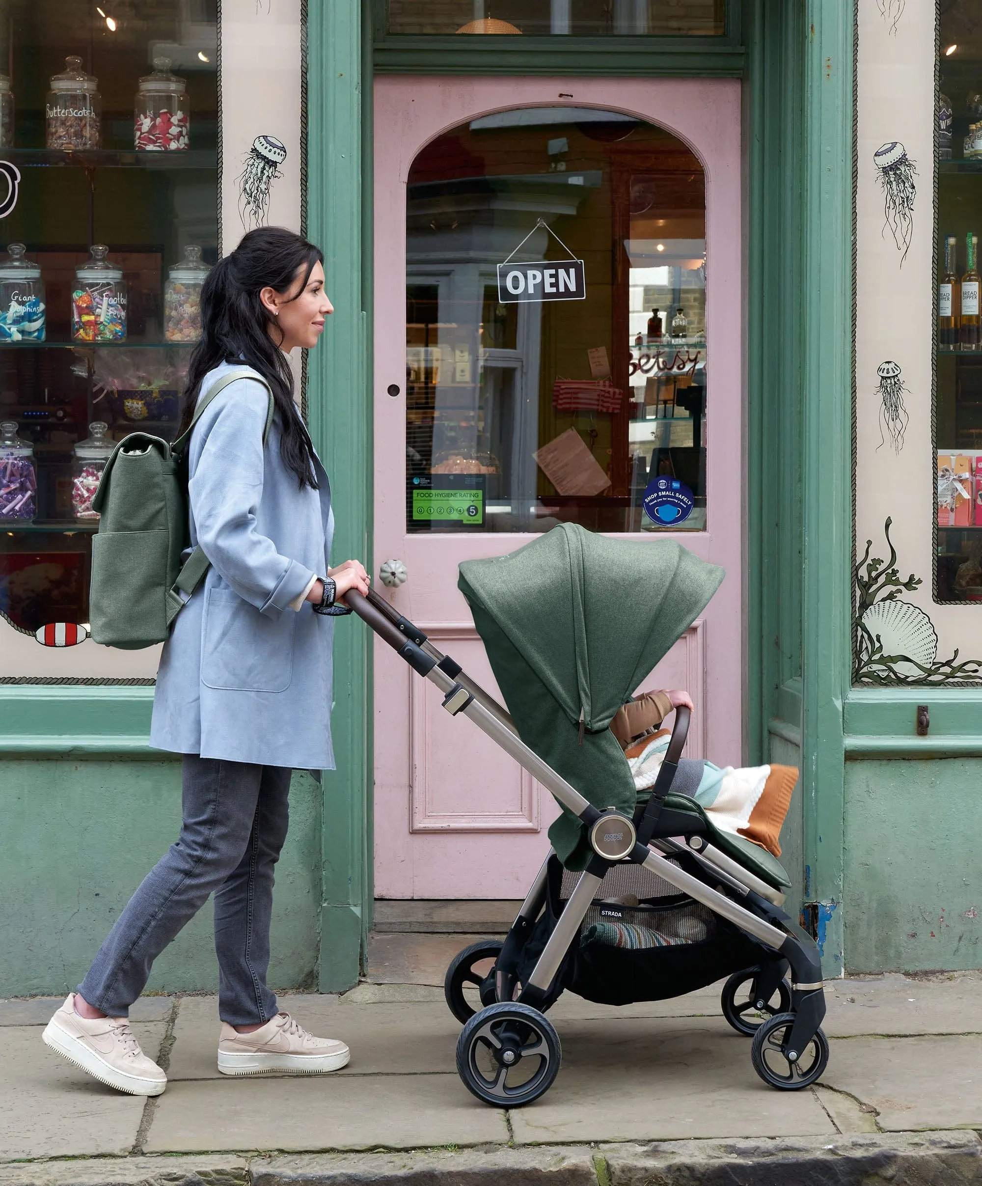 Strada Pushchair Bundle ( 6 Pieces) - Ivy
