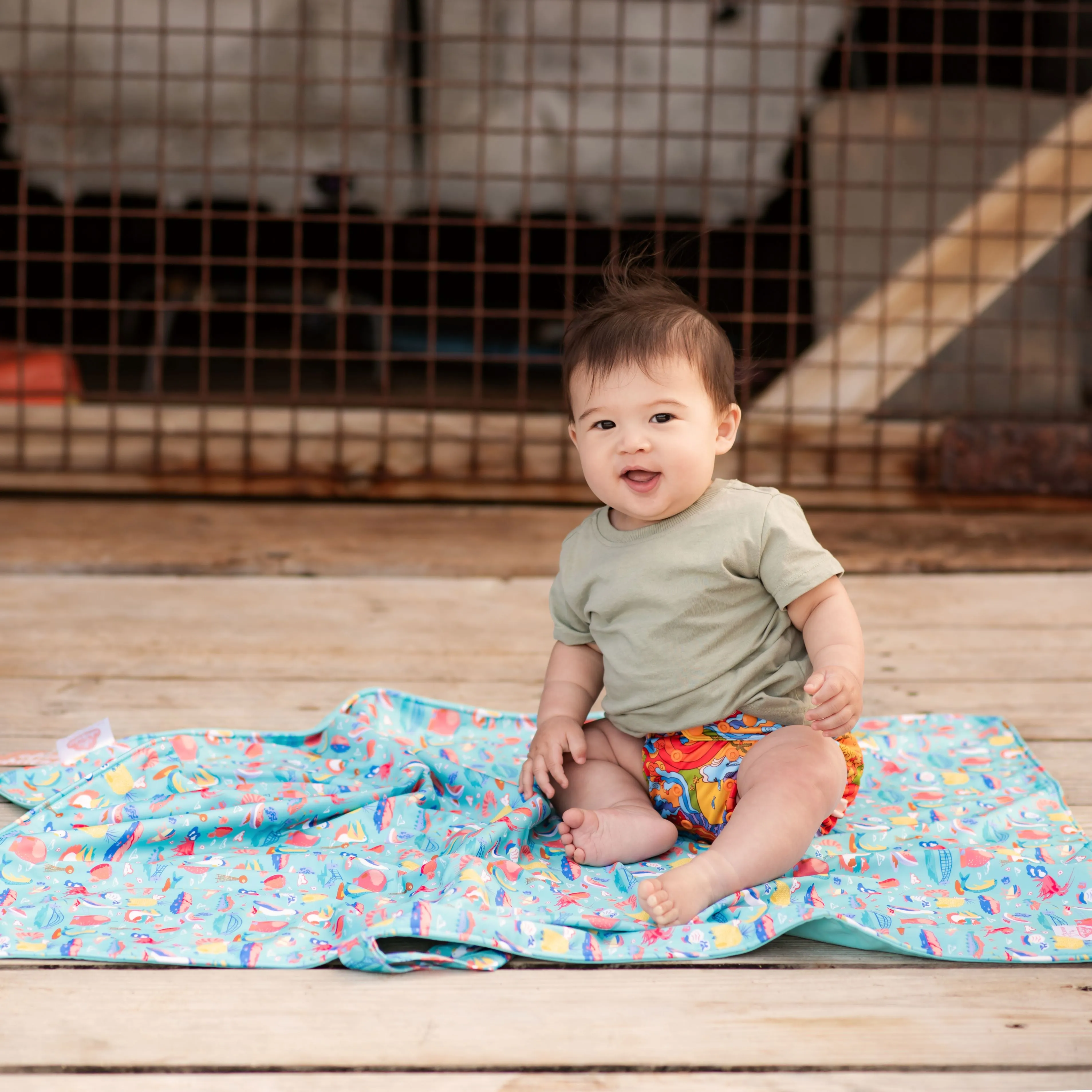 Wipe-Clean Change Mat | Ellie Whittaker - Big Things