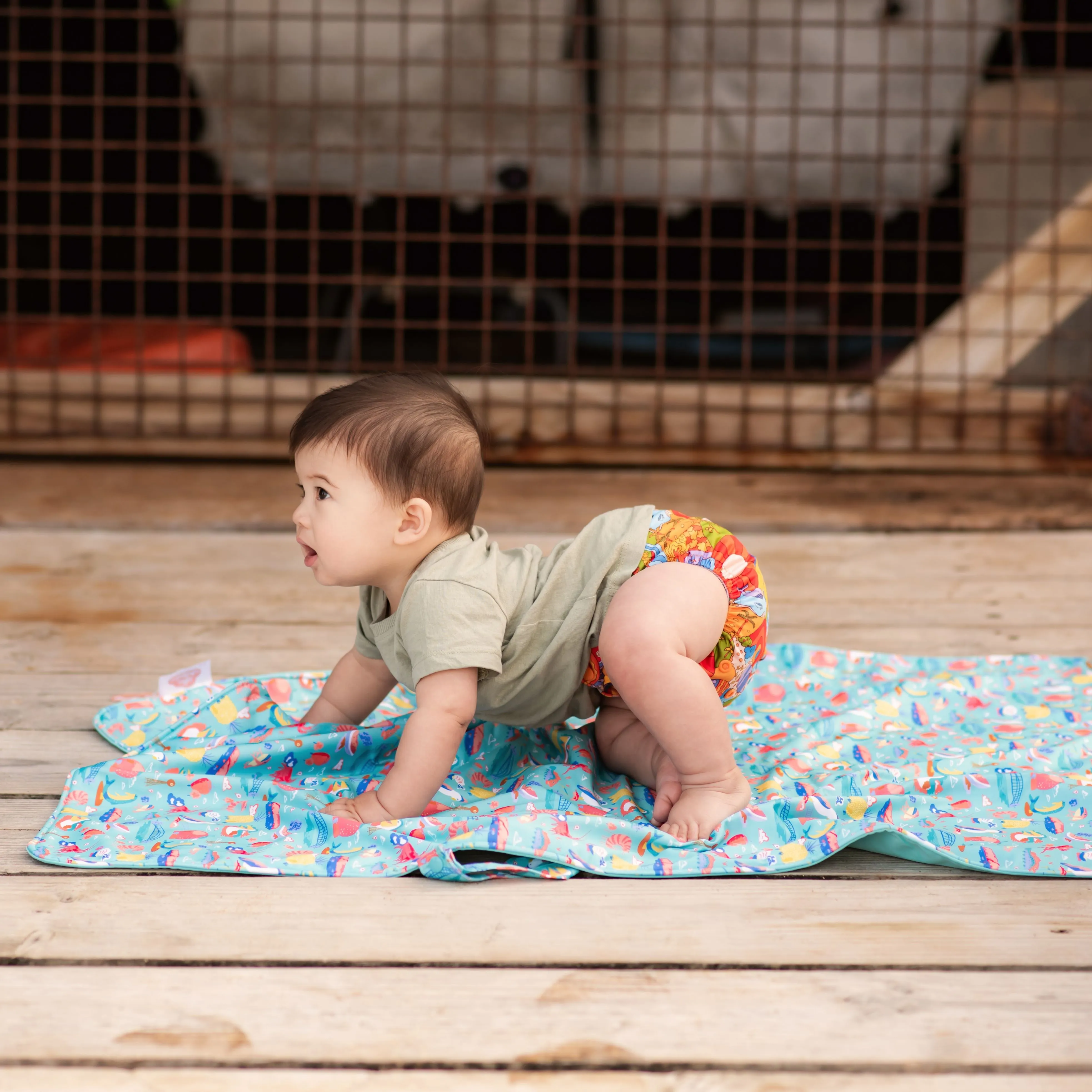 Wipe-Clean Change Mat | Ellie Whittaker - Big Things