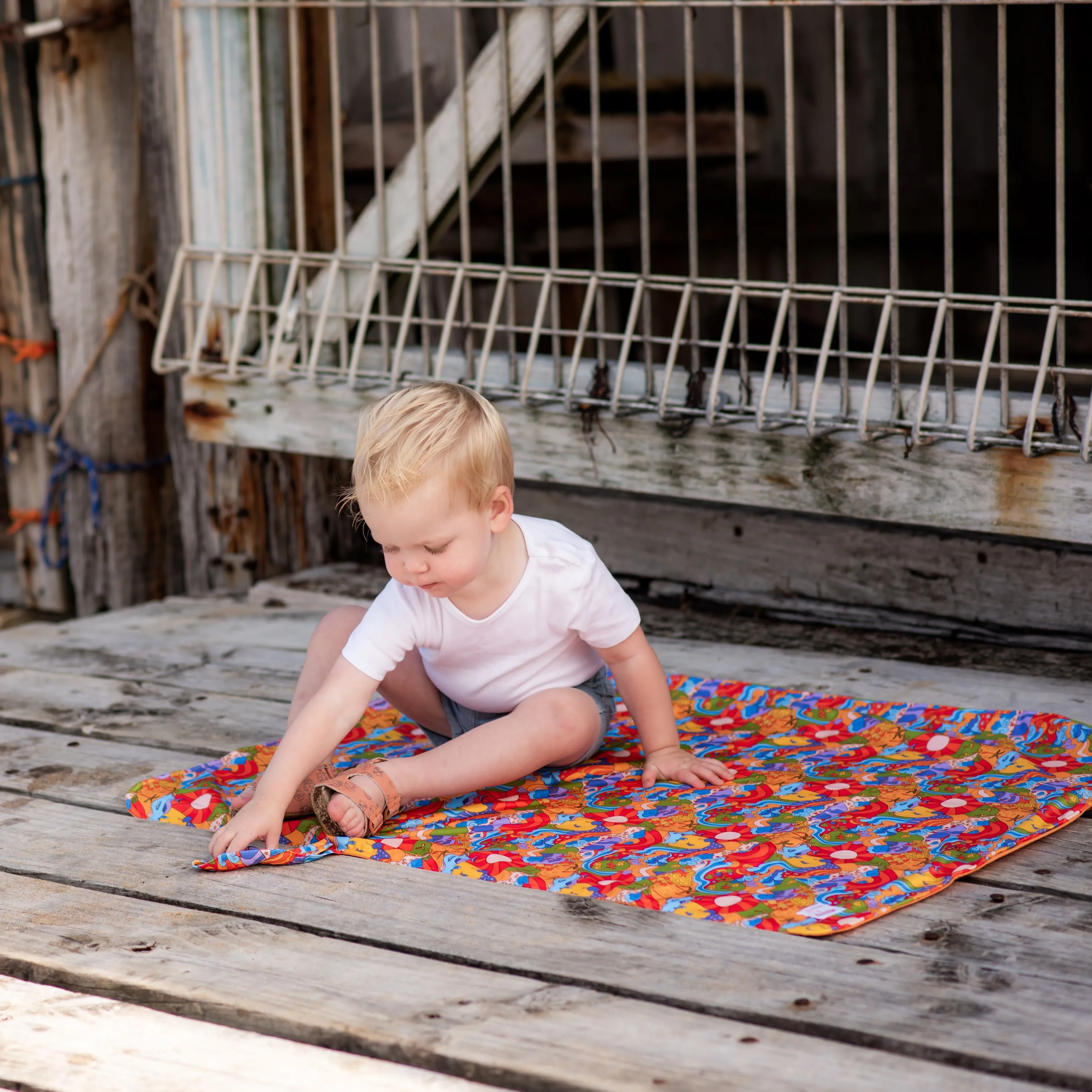 Wipe-Clean Change Mat | Ellie Whittaker - Sunburst Country